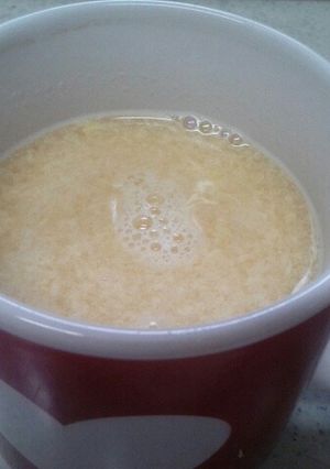 簡単で温まる！たまご甘酒-レシピのメイン写真
