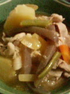゜+。牛筋肉じゃが。+゜-レシピのメイン写真