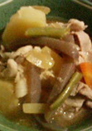 ゜+。牛筋肉じゃが。+゜-レシピのメイン写真