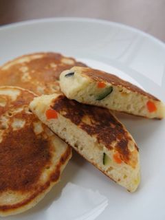 米粉のパンケーキ*ミックスべジ・ツナ入り-レシピのメイン写真