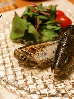 秋刀魚の塩レモンハーブ焼き-レシピのメイン写真