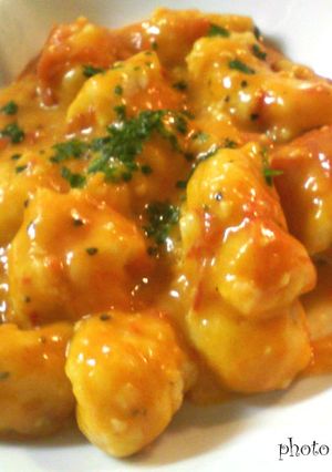 トマトクリームソースのニョッキ*-レシピのメイン写真