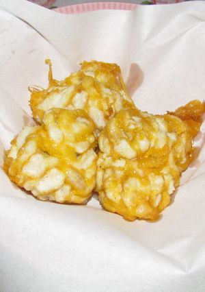 超かんたん日本一のたらの白子の黄身揚げ-レシピのメイン写真
