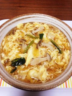 きのこと卵のあんかけおうどん-レシピのメイン写真