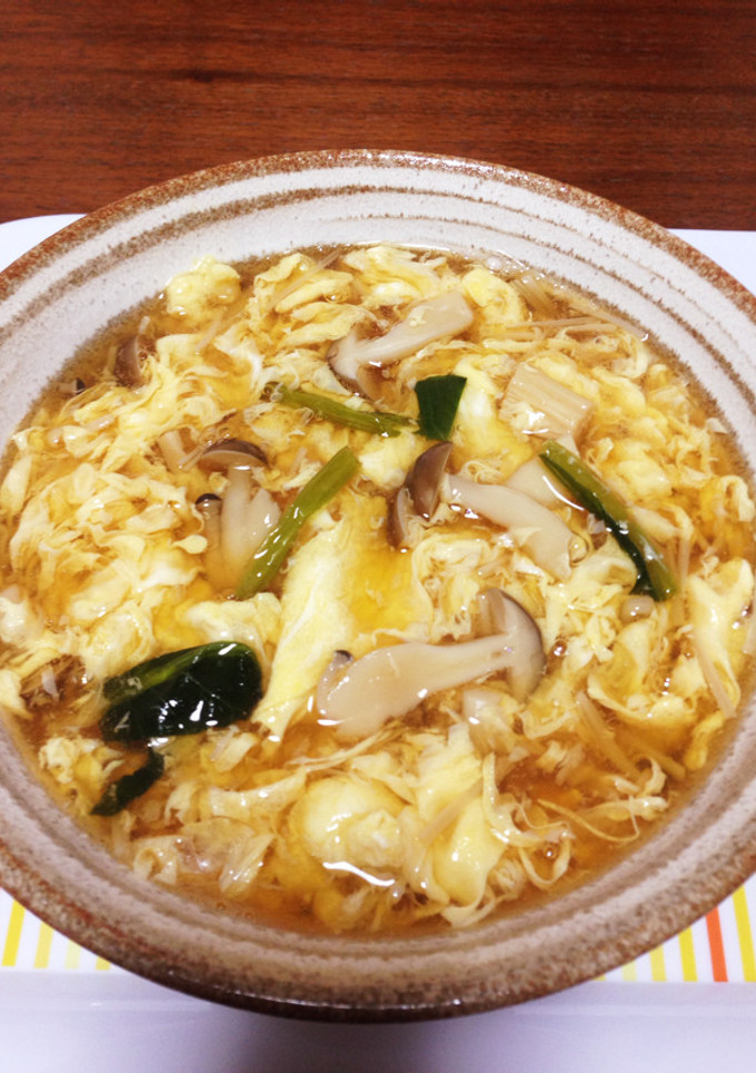 きのこと卵のあんかけおうどん-レシピのメイン写真