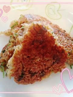 簡単♡チーズinお焼き~焼きおにぎり風-レシピのメイン写真