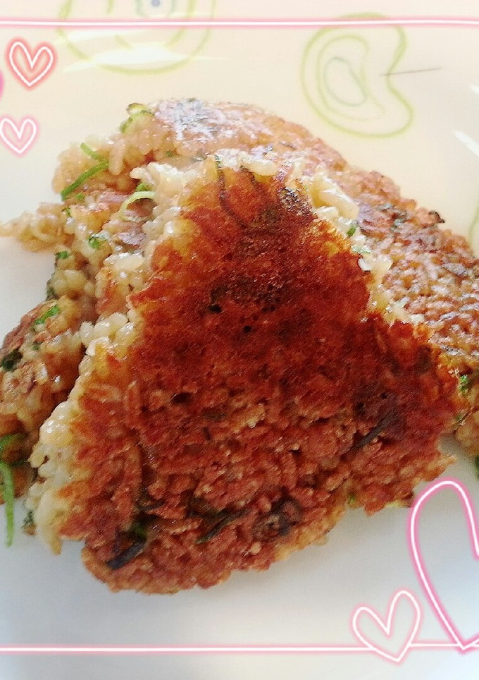 簡単♡チーズinお焼き～焼きおにぎり風-レシピのメイン写真