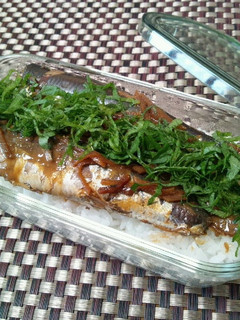 あまり調味料deいわし丼弁当-レシピのメイン写真