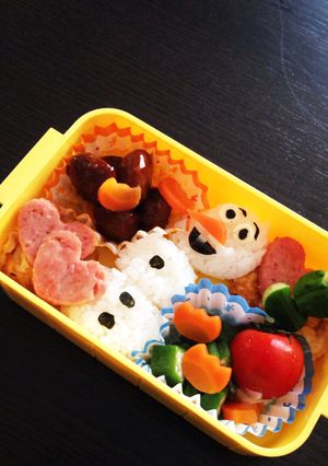 アナと雪の女王★オラフのキャラ弁-レシピのメイン写真