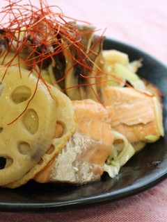 鮭と根菜の焼き南蛮-レシピのメイン写真