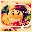 簡単キャラ弁♡アンパンマン