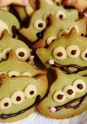 卵なし☆サクサククッキー☆スリーメン編-レシピのメイン写真