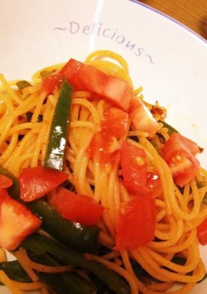 生トマトパスタ-レシピのメイン写真