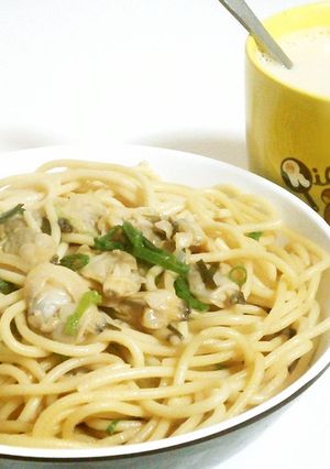 簡単♡あさりの和風スパゲッティ-レシピのメイン写真