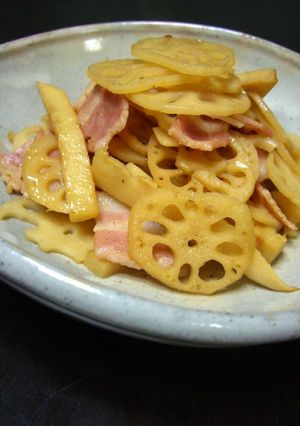 ■シャッキシャキの洋風れんこんきんぴら■-レシピのメイン写真