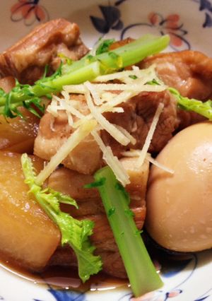 豚バラ肉と大根の中華風煮物-レシピのメイン写真