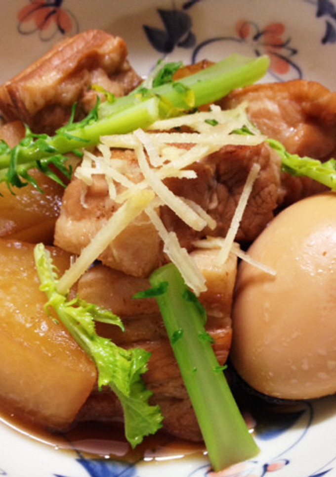 豚バラ肉と大根の中華風煮物-レシピのメイン写真