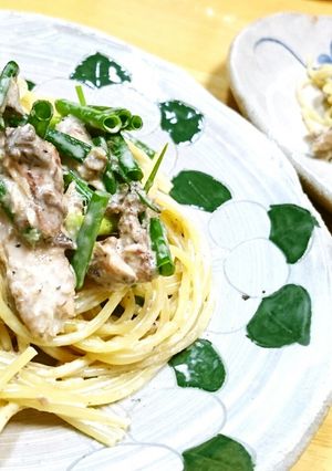超簡単!鰯缶のマヨパスタ-レシピのメイン写真