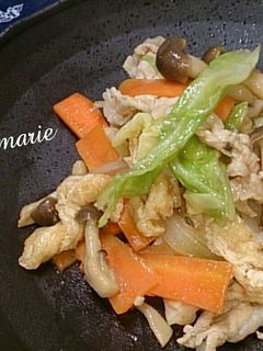 ★簡単!肉野菜炒め★-レシピのメイン写真