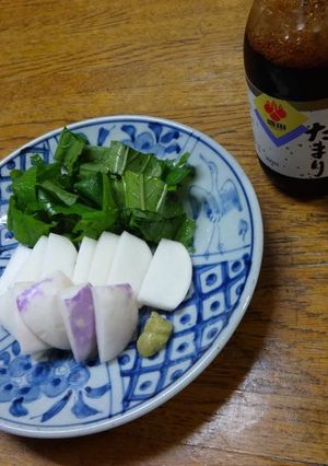 産直農家の「カブの刺身」-レシピのメイン写真