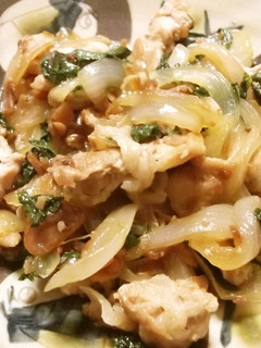 豚肉と紫蘇のごま油炒め-レシピのメイン写真