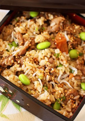 簡単◎梅風味の豚肉旨飯-レシピのメイン写真