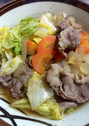 つゆだく✳︎すき焼き風うどん-レシピのメイン写真
