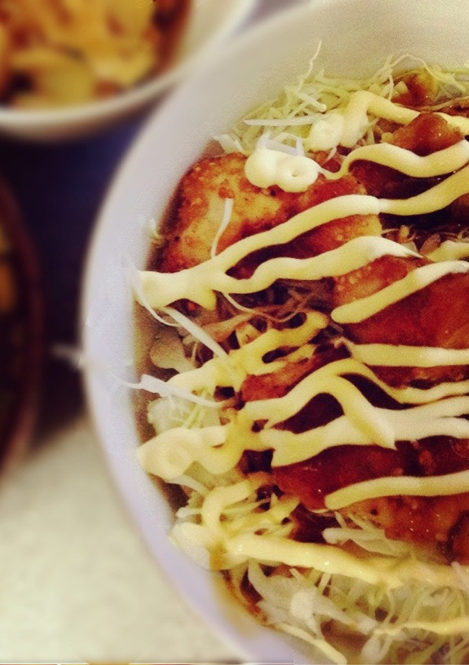 簡単！からあげ丼-レシピのメイン写真