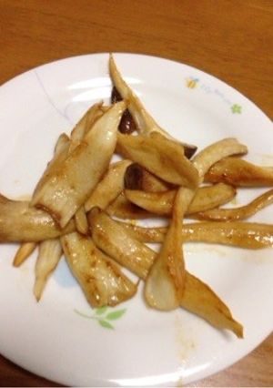 超簡単！エリンギのバター醤油炒め-レシピのメイン写真