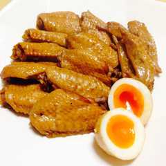 รูปของ 圧力鍋で！鶏手羽のコーラ煮