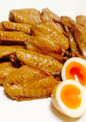 圧力鍋で！鶏手羽のコーラ煮-レシピのメイン写真