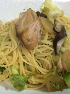 余り物野菜で鮭の和風パスタ-レシピのメイン写真