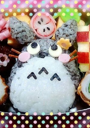 キャラ弁☆トトロ-レシピのメイン写真