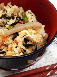 ☆ツナとひじきのたきこみ御飯☆-レシピのメイン写真