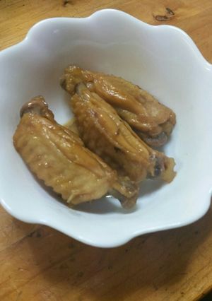 手羽の（リンゴ）酢煮-レシピのメイン写真
