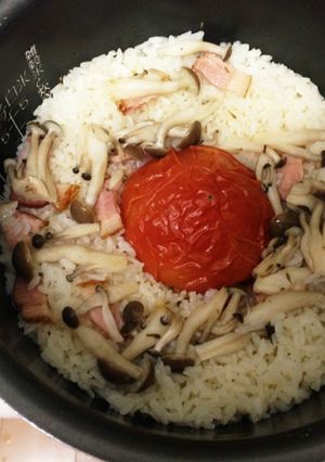 トマトごはん-レシピのメイン写真