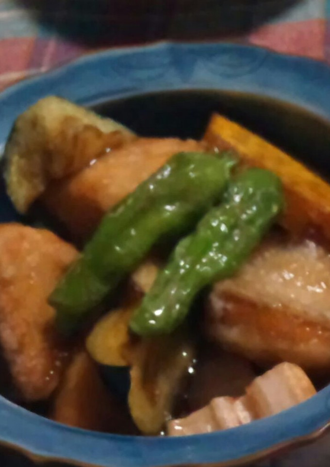 鮭と秋野菜の素揚げ 生姜餡掛け-レシピのメイン写真