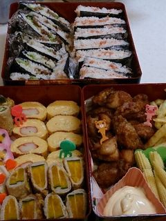 運動会のお弁当☆2014-レシピのメイン写真