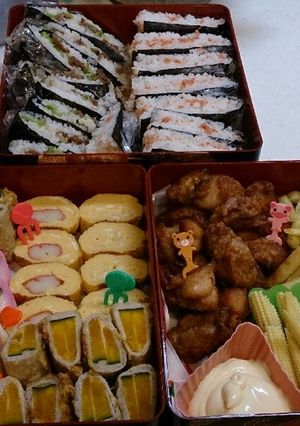 運動会のお弁当☆2014-レシピのメイン写真
