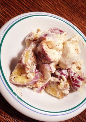 さつまいもとクリームチーズのサラダ-レシピのメイン写真