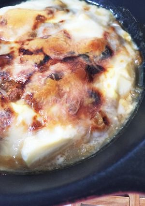 簡単！豆腐納豆グラタン！ダイエット妊娠中-レシピのメイン写真