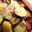 かじきまぐろのグリル。カリカリパン粉がけ