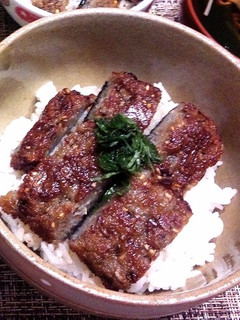 もっちり蓮根ベジ蒲焼き丼♪-レシピのメイン写真