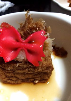プレゼントみたいな揚げ出し豆腐♡-レシピのメイン写真