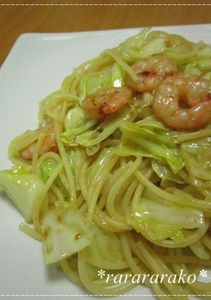 バーニャカウダソースで☆キャベツのパスタ-レシピのメイン写真