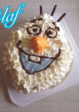*オラフのケーキ*-レシピのメイン写真
