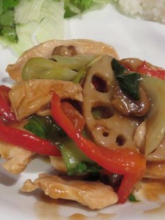 はすと鶏肉の中華炒め-レシピのメイン写真