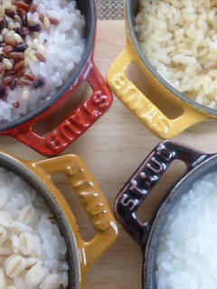 ストウブココット10で4種のご飯-レシピのメイン写真
