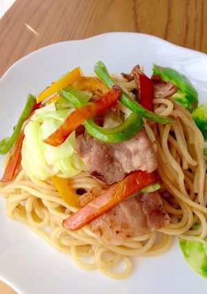 味の素で味付け⭐︎Sちゃんの塩焼きそば-レシピのメイン写真