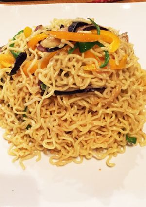 簡単 コストコチューブ明太子焼きそば-レシピのメイン写真